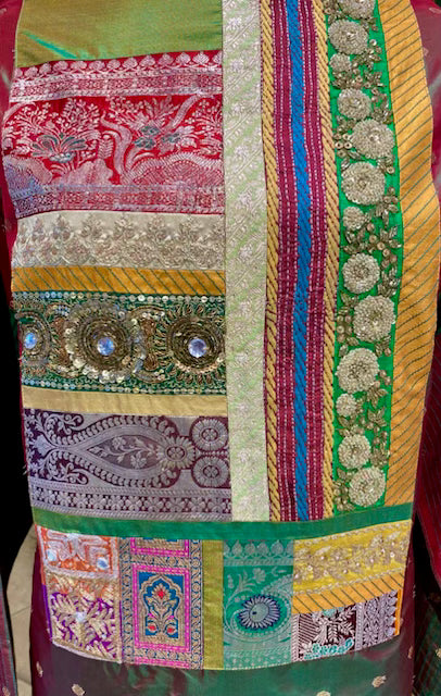 Pure Silk with soft tissue dupatta