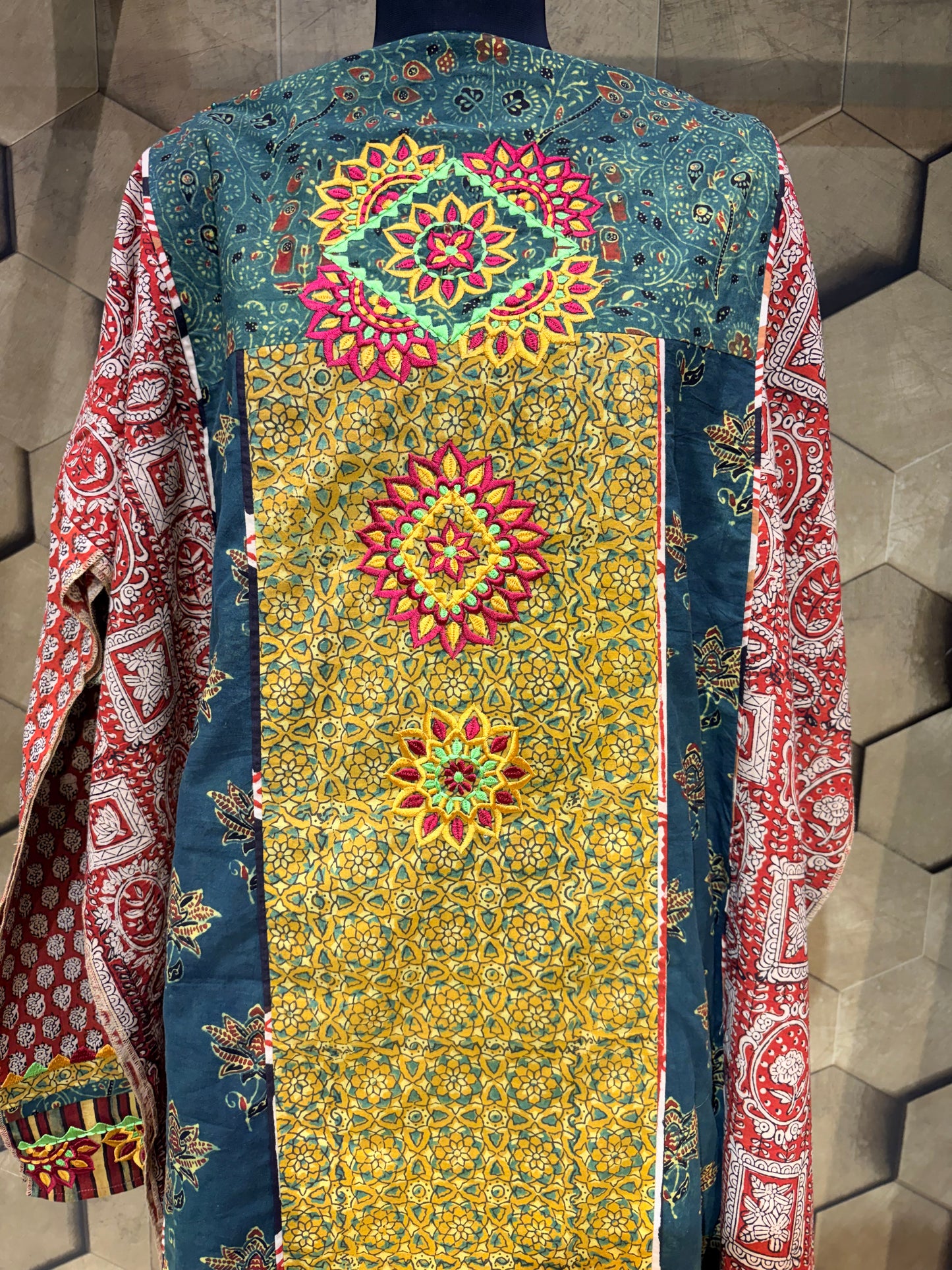 Pure Cotton outfit with Ajrakh