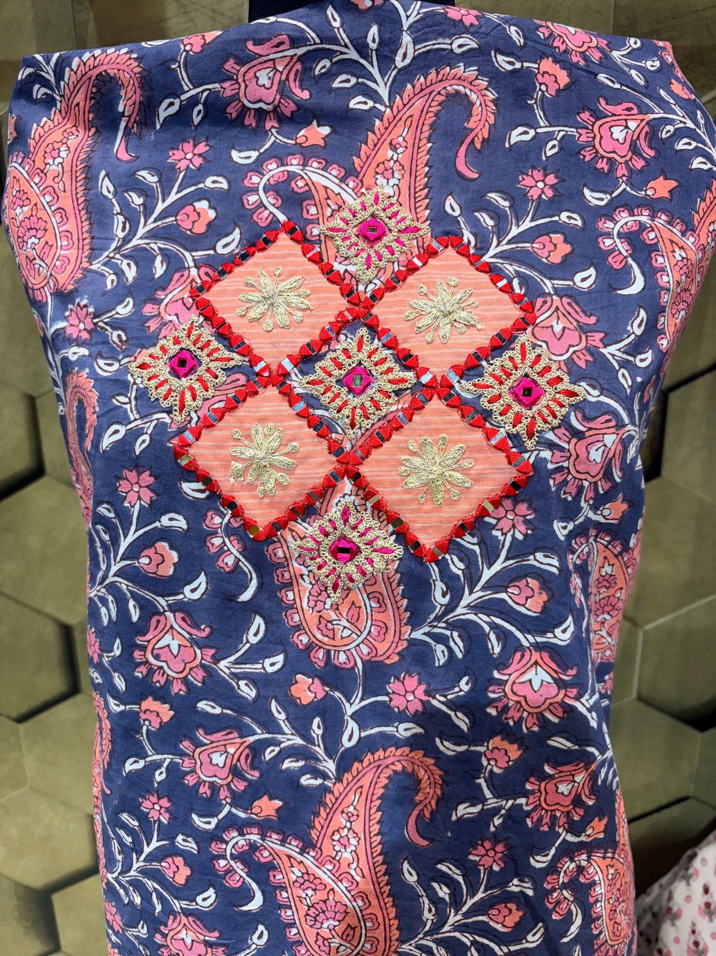 Pure Cotton Hand block