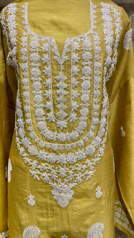 Mehandi classy Dori embroidery outfit