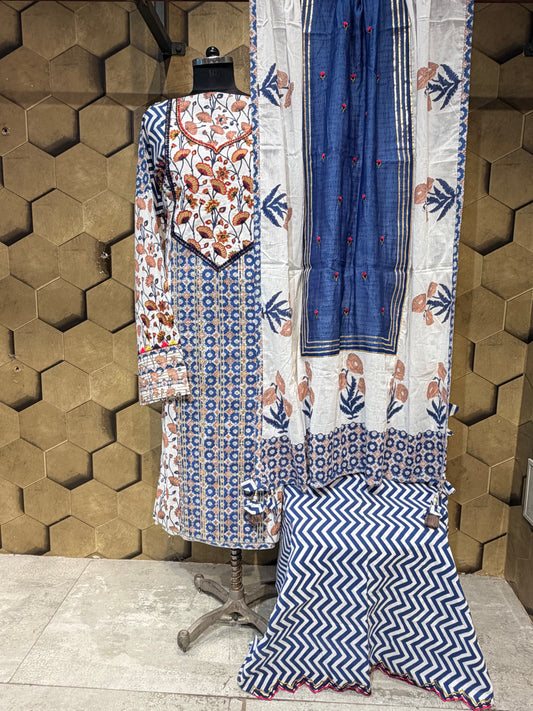 Pure Cotton Suit set