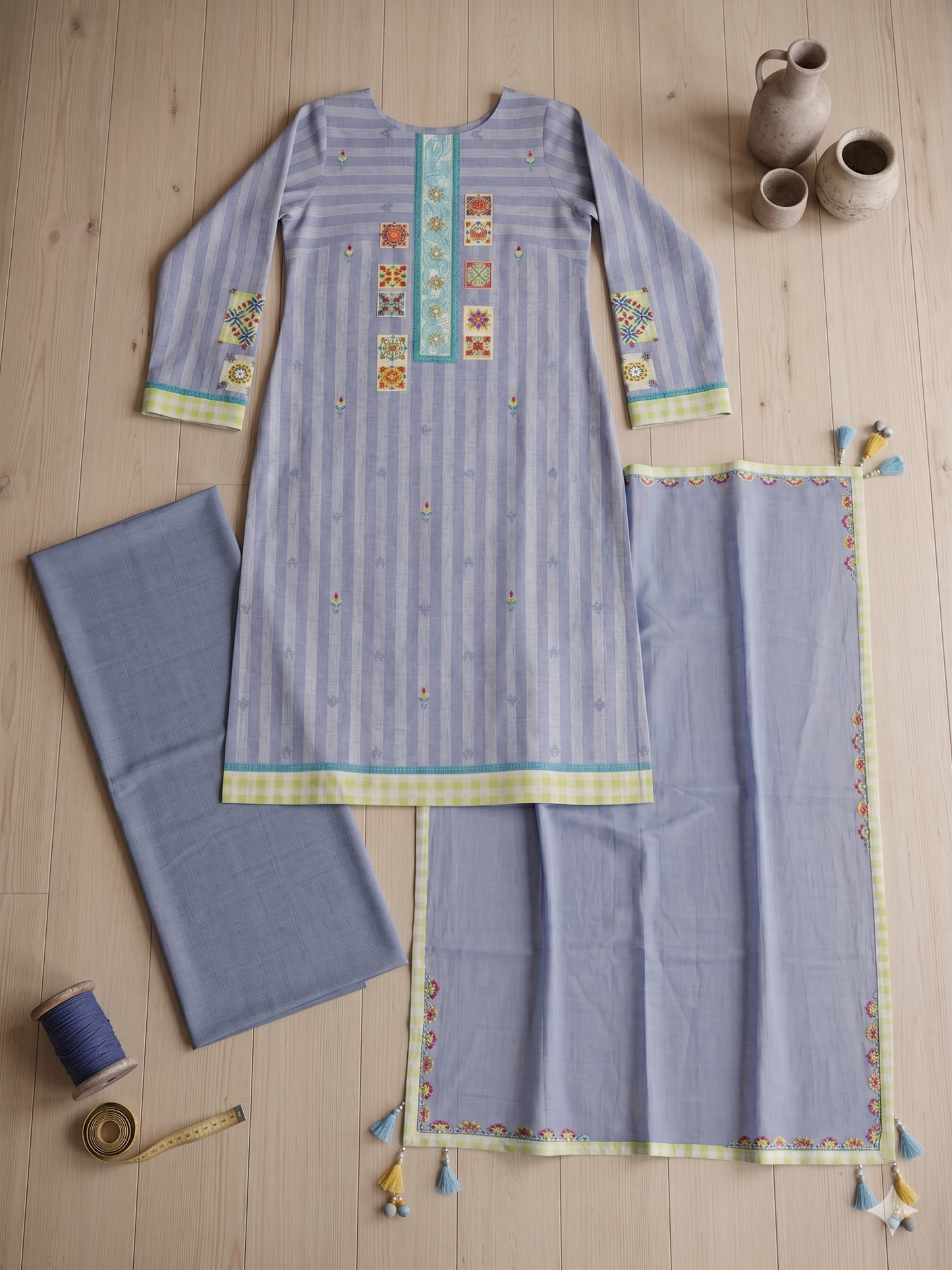 Pure Cotton Suit set