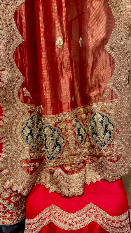Exclusive zari Embroidery outfit