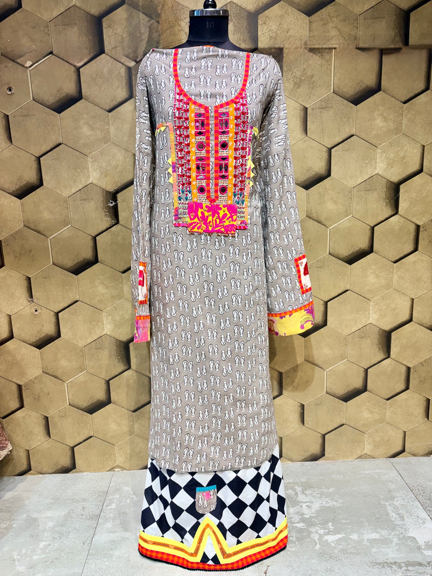 Vibrant and Unique Pure Cotton Modal Coord set