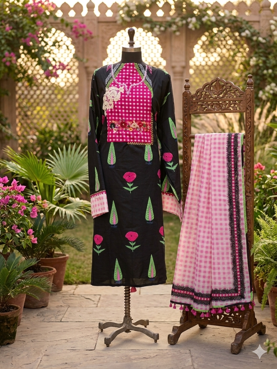 Trendy Pure Cotton coord set