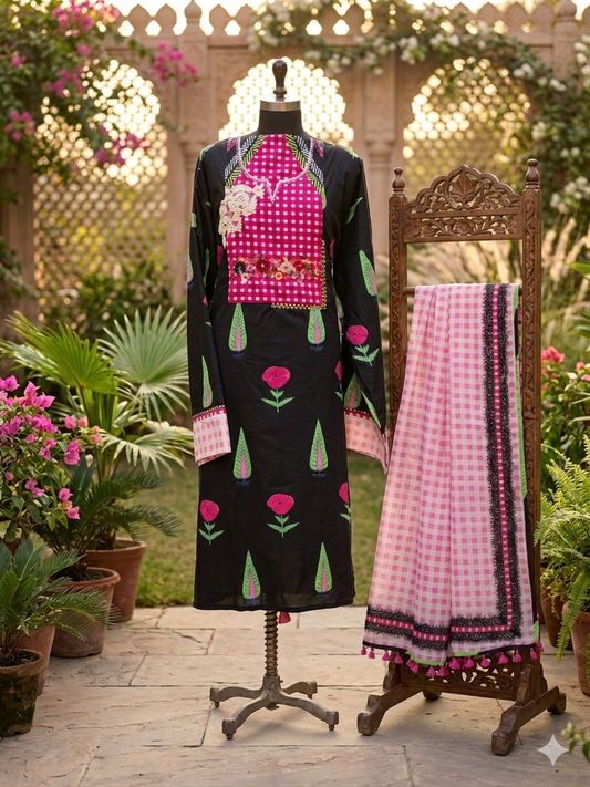 Trendy Pure Cotton coord set