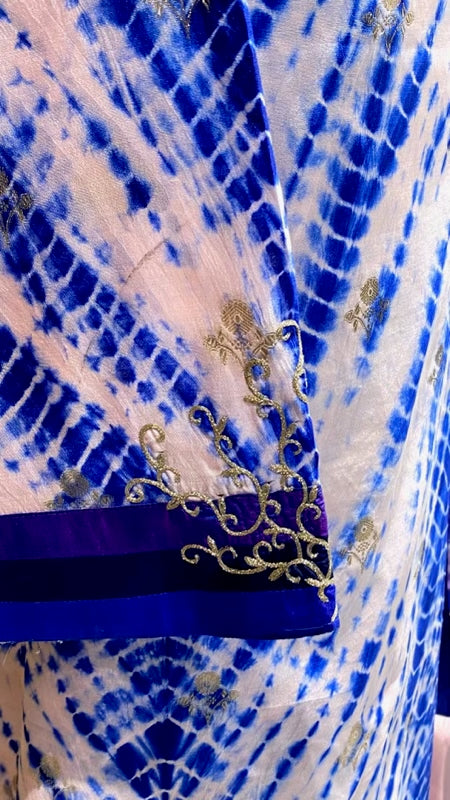 Pure silk Shibori outfit