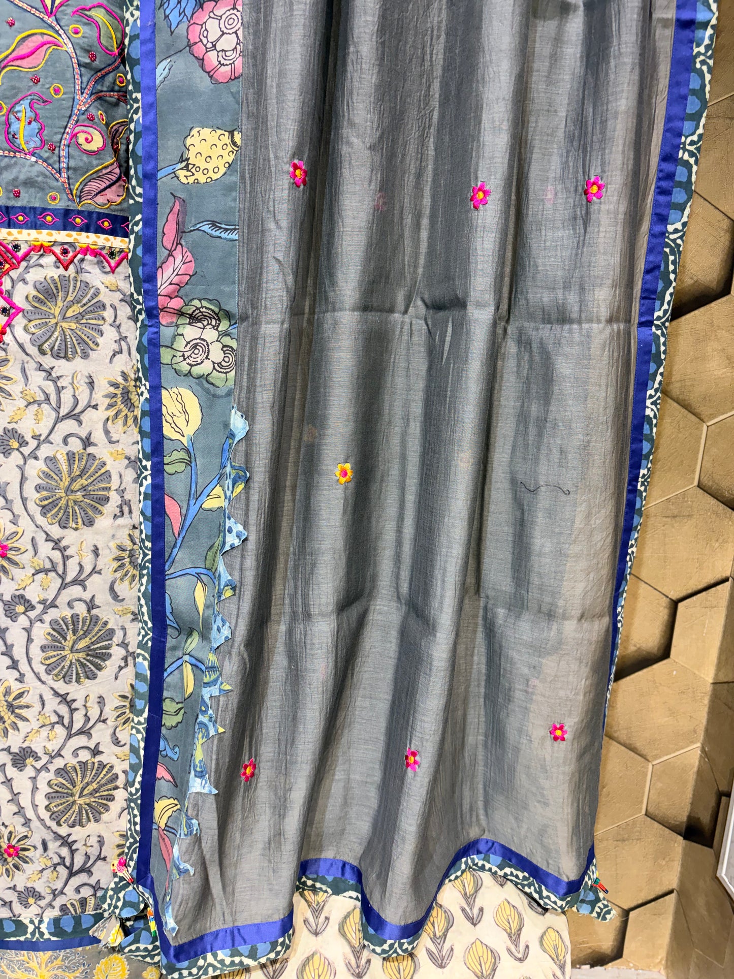Pure handblock cotton suit set