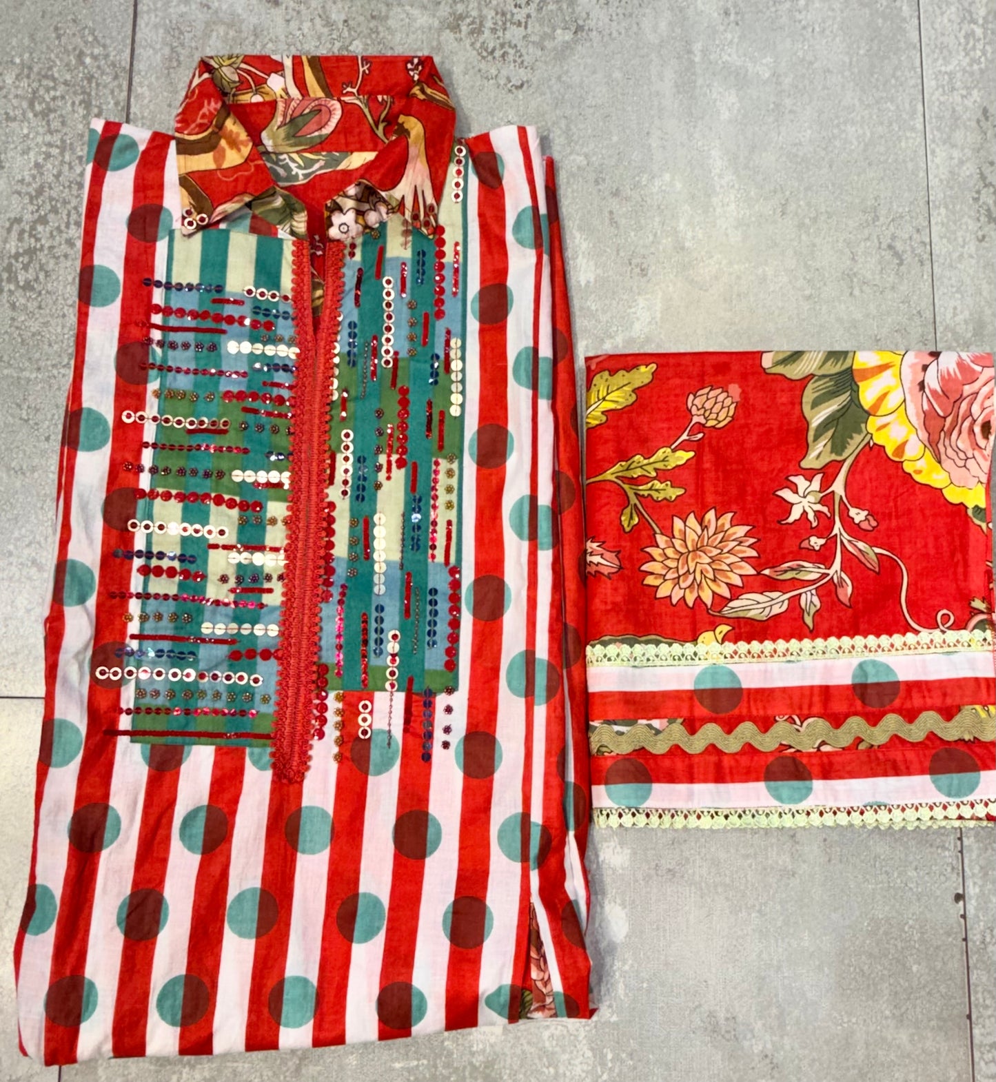 Pure Cotton Co-ord set