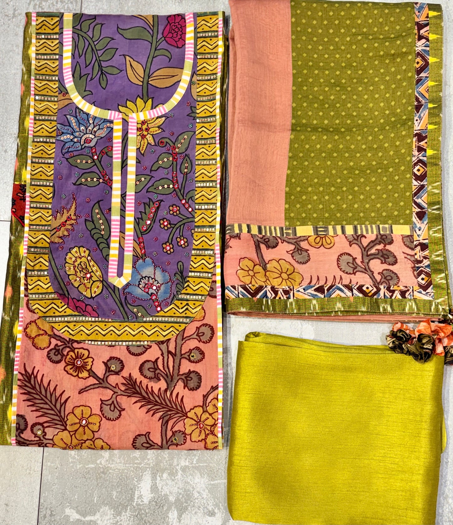 Designer Pure Cotton Suit Set