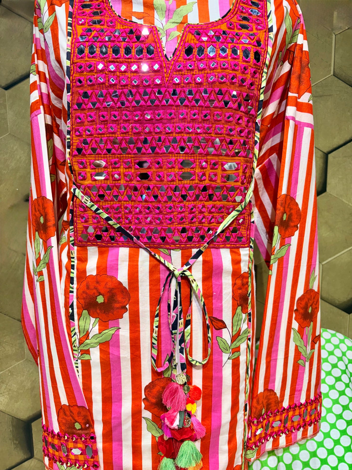Bright, playful, and effortlessly stylish Pure Cotton Coord set