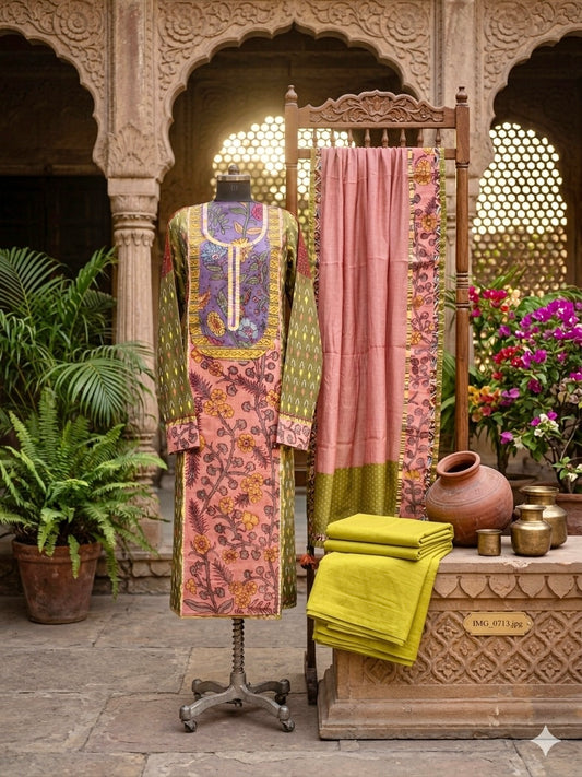 Designer Pure Cotton Suit Set