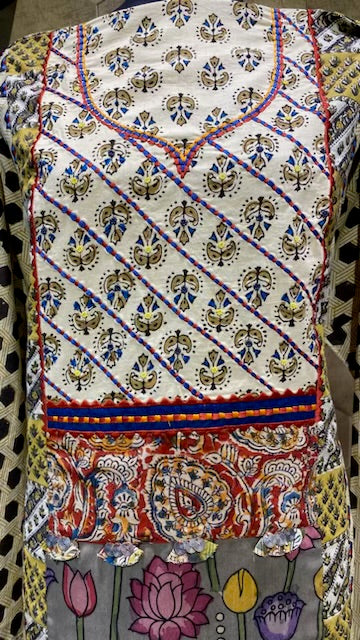 Pure cotton kalamkari outfit