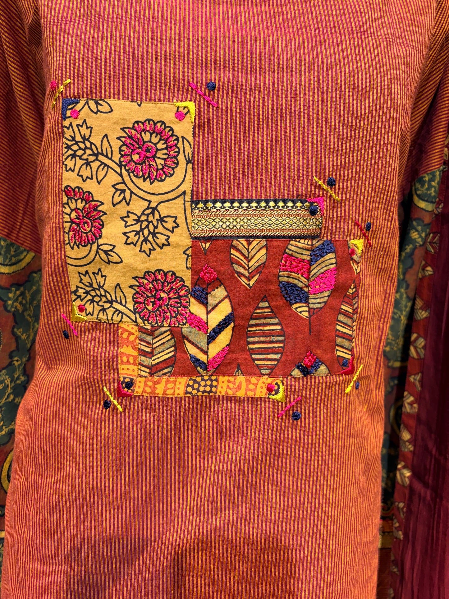 Ajrakh Elegance in Pure Cotton