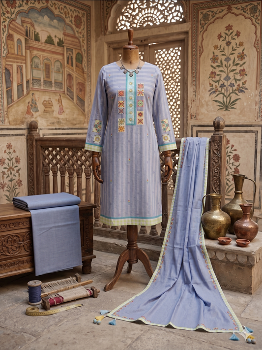 Pure Cotton Suit set