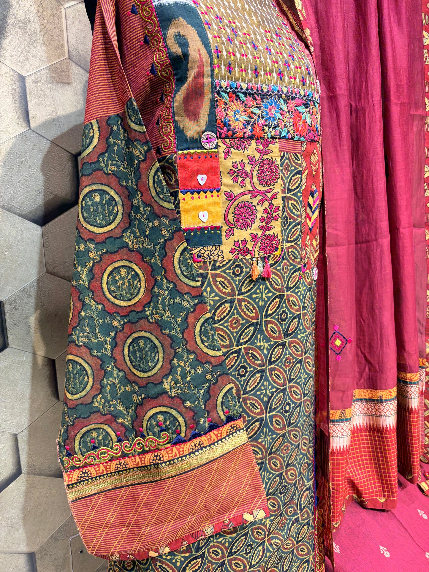 Ajrakh Elegance in Pure Cotton