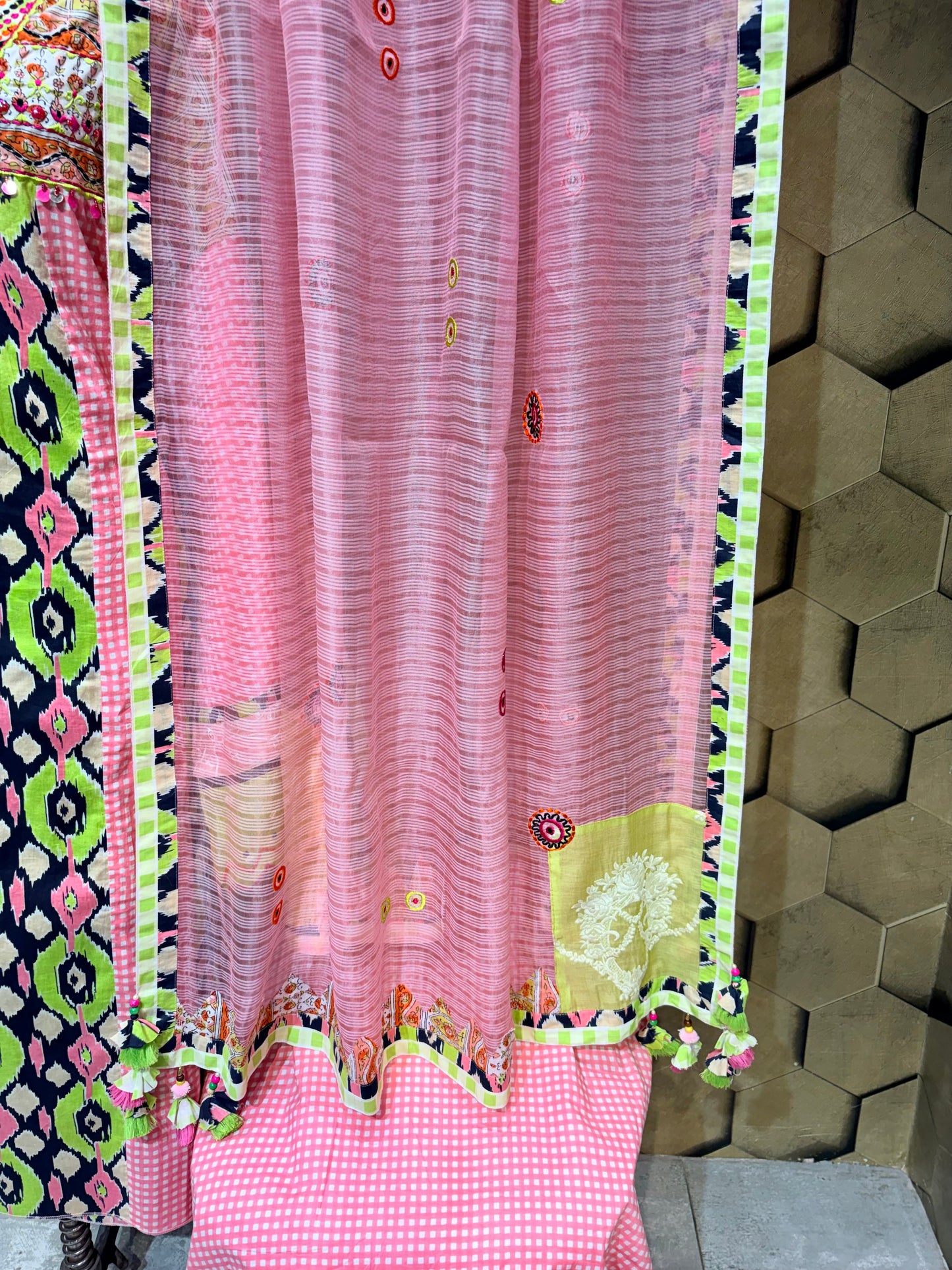 Pure Cotton Kalidaar Suit Set