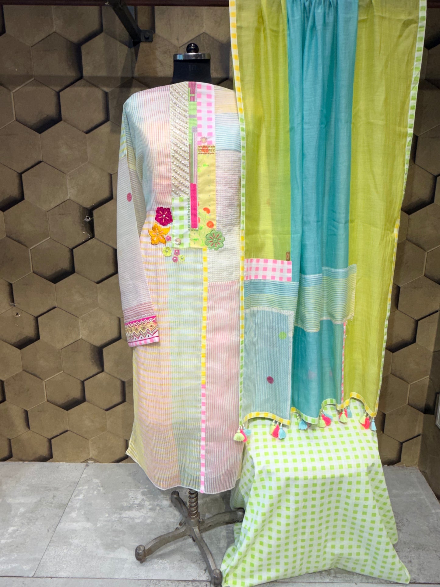 Pastel Dreams in Mul Chanderi