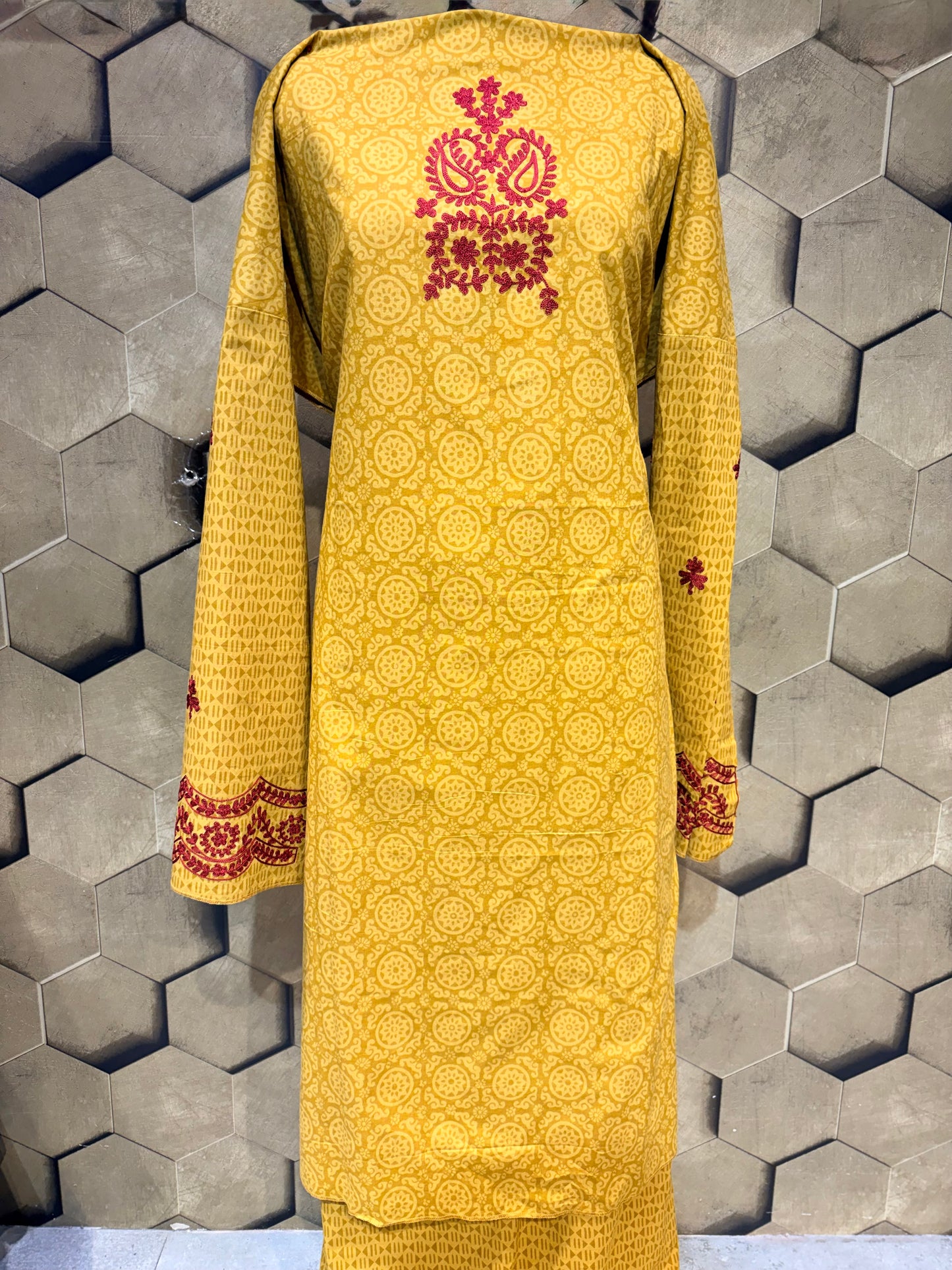 Timeless Pure Cotton in Mustard hue