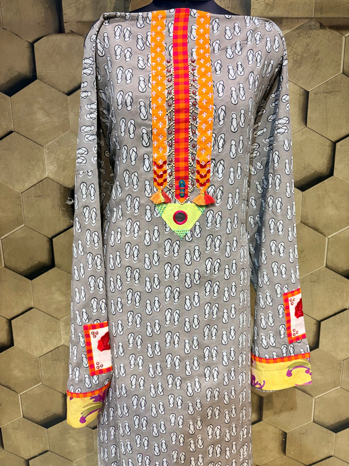 Vibrant and Unique Pure Cotton Modal Coord set