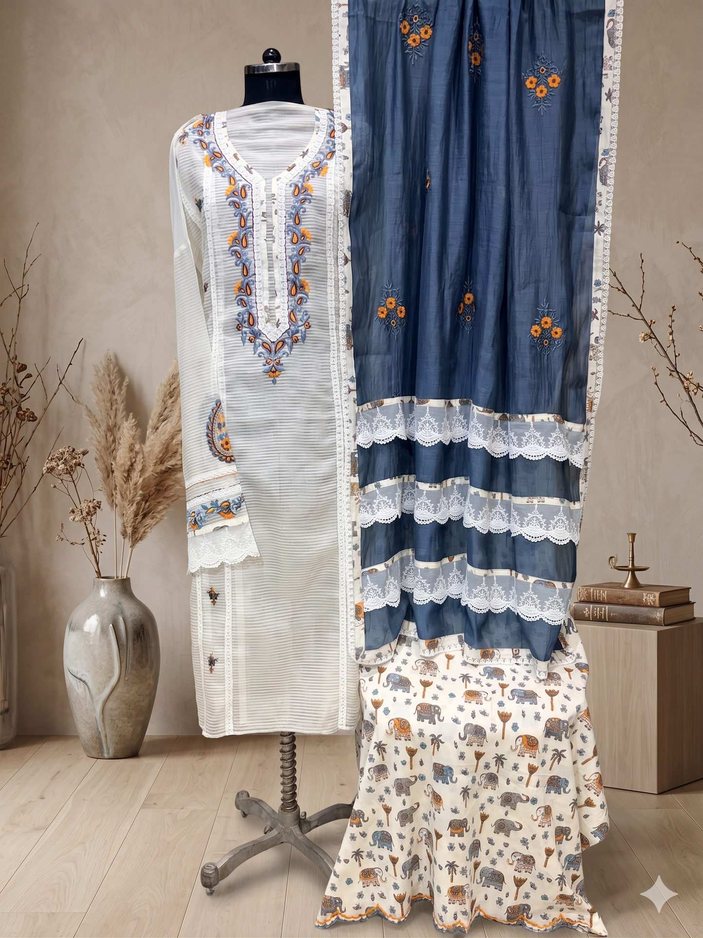 Exclusive Soft Chanderi outfit