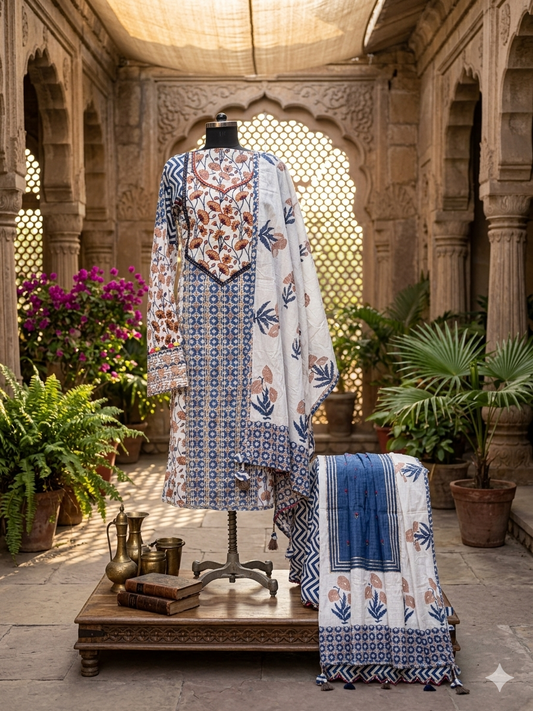 Pure Cotton Suit set