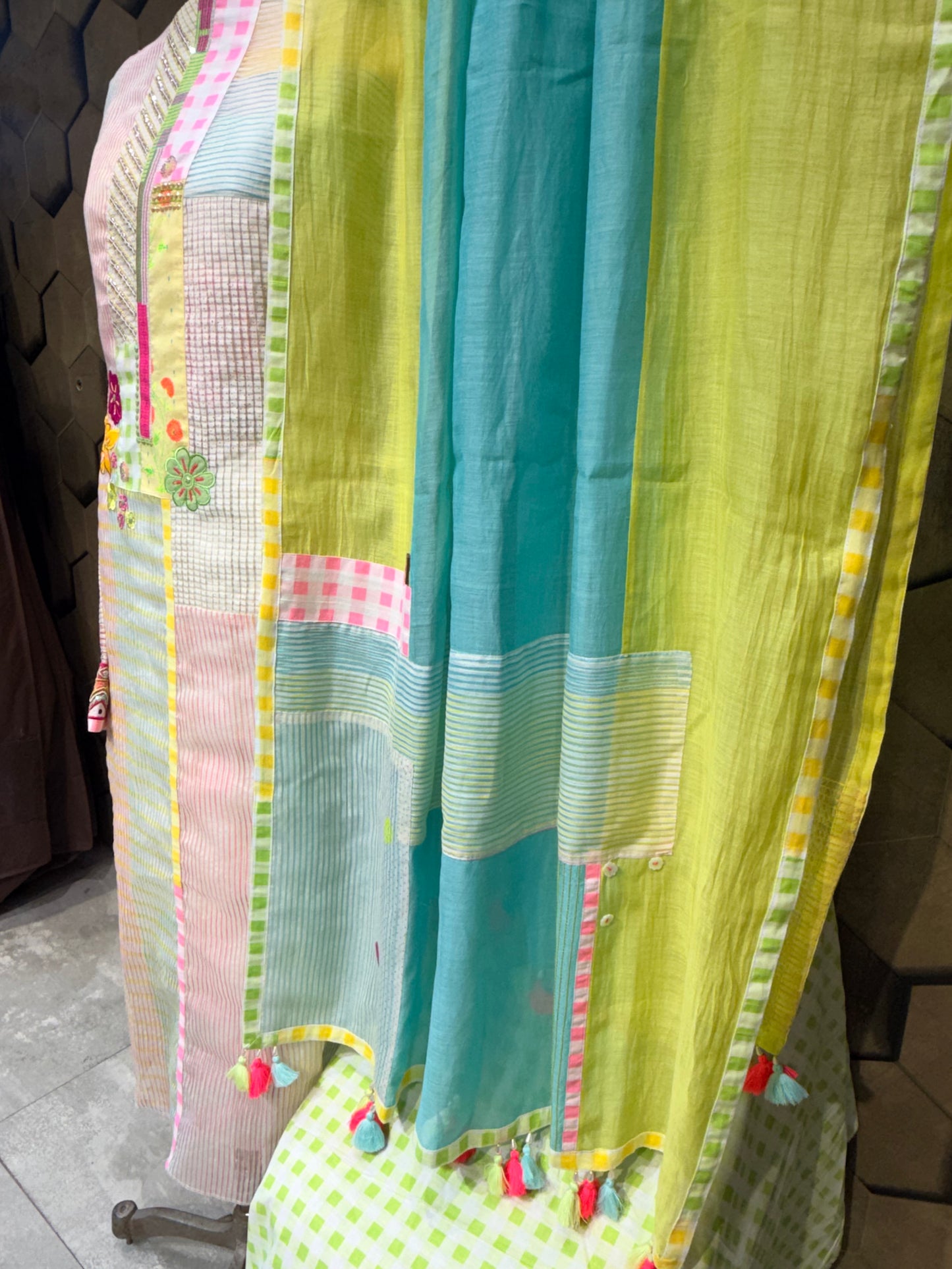 Pastel Dreams in Mul Chanderi